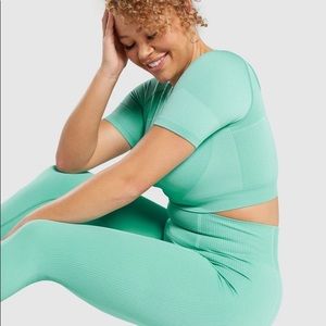 FULL SET Gymshark Ultra Seamless teal